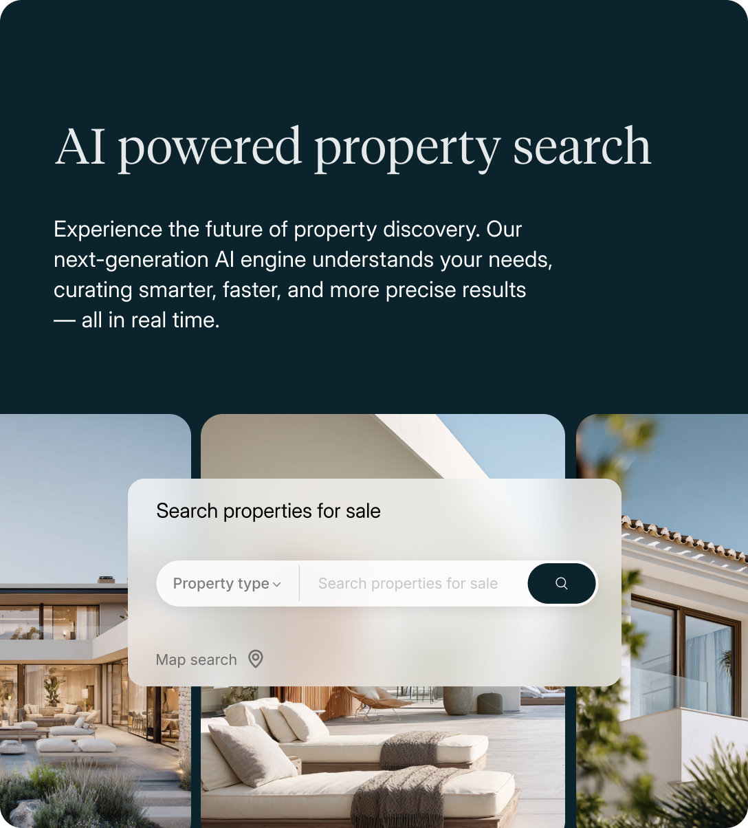 AI powered property search - Experience the future of property discovery.